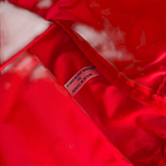 Wilson Vintage Duffle Bag Red White Tennis Gym Strap Tote Sports Bag - Picture 10 of 15